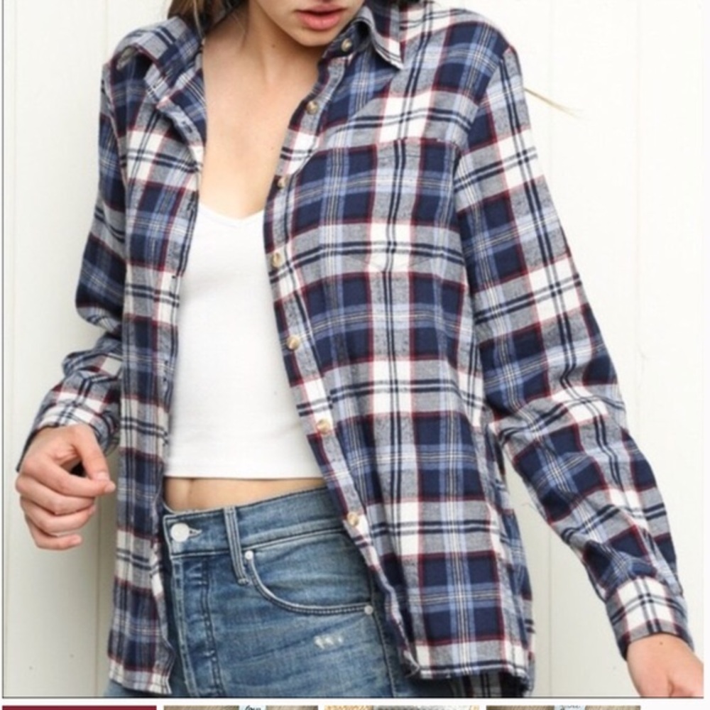 Brandy Melville flannel